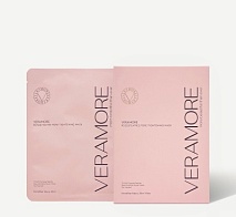 Маска для лица успокаивающая поросуживающая VERAMORE Rose&Tea Tree Pore Tightening Mask, 25мл.