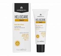 Солнцезащитный гель с SPF 50 Heliocare Gel Oil-Free Dry Touch SPF 50 Sunscreen, 50 мл | Cantabria Labs