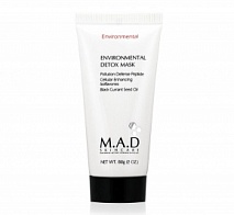 Детоксицирующая очищающая маска Environmental Detox Mask, 60 г | M.A.D Skincare