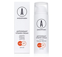 Ангиофарм - Антиоксидантный крем с вит. А, Е, С 