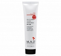 Защитный маскирующий крем для лица и тела On-Guard Tinted sunscreen SPF 30, 120 г | M.A.D Skincare