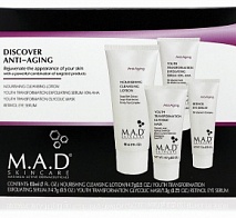 Дорожный набор препаратов для омоложения кожи Anti Aging Discover Kit | M.A.D Skincare