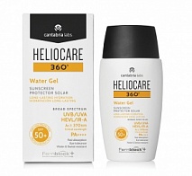 Cолнцезащитный увлажняющий гель-флюид SPF 50+ Heliocare 360 Water Gel Sunscreen, 50 мл | Cantabria Labs