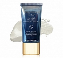 «ЕЕ» Обновляющая ночная крем-маска для сияния кожи Crema-Mascarilla De Noche Antiedad y Ultra-Luminosidad, 40 мл | Keenwell