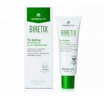 Гель три-актив для кожи с акне BiRetix Tri-Active Anti-Blemish Gel, 50 мл | Cantabria Labs